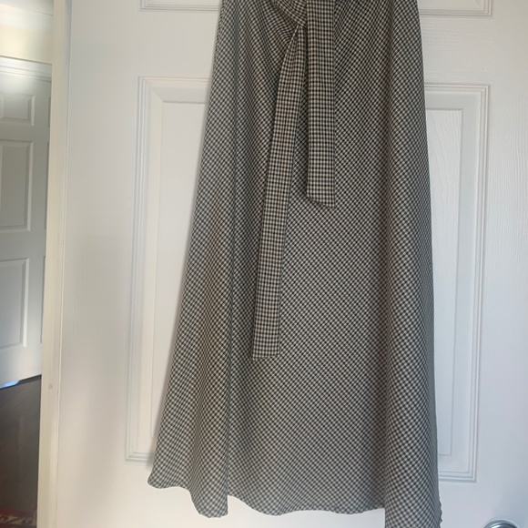 Houndstooth A-line skirt - Picture 1 of 5